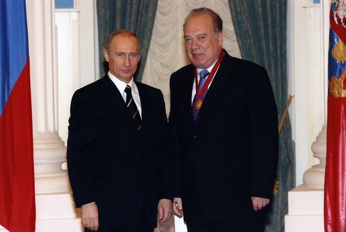 На встрече с президентом Российской Федерации В.В. Путиным